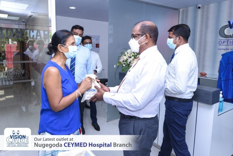 The opening of latest Vision Care branch located at Ceymed Healthcare & Hospital Services