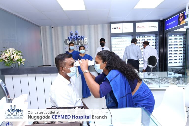The opening of latest Vision Care branch located at Ceymed Healthcare & Hospital Services