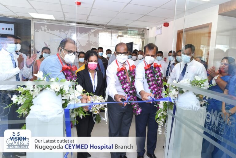 The opening of latest Vision Care branch located at Ceymed Healthcare & Hospital Services