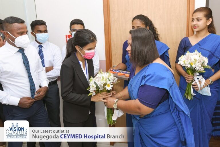 The opening of latest Vision Care branch located at Ceymed Healthcare & Hospital Services