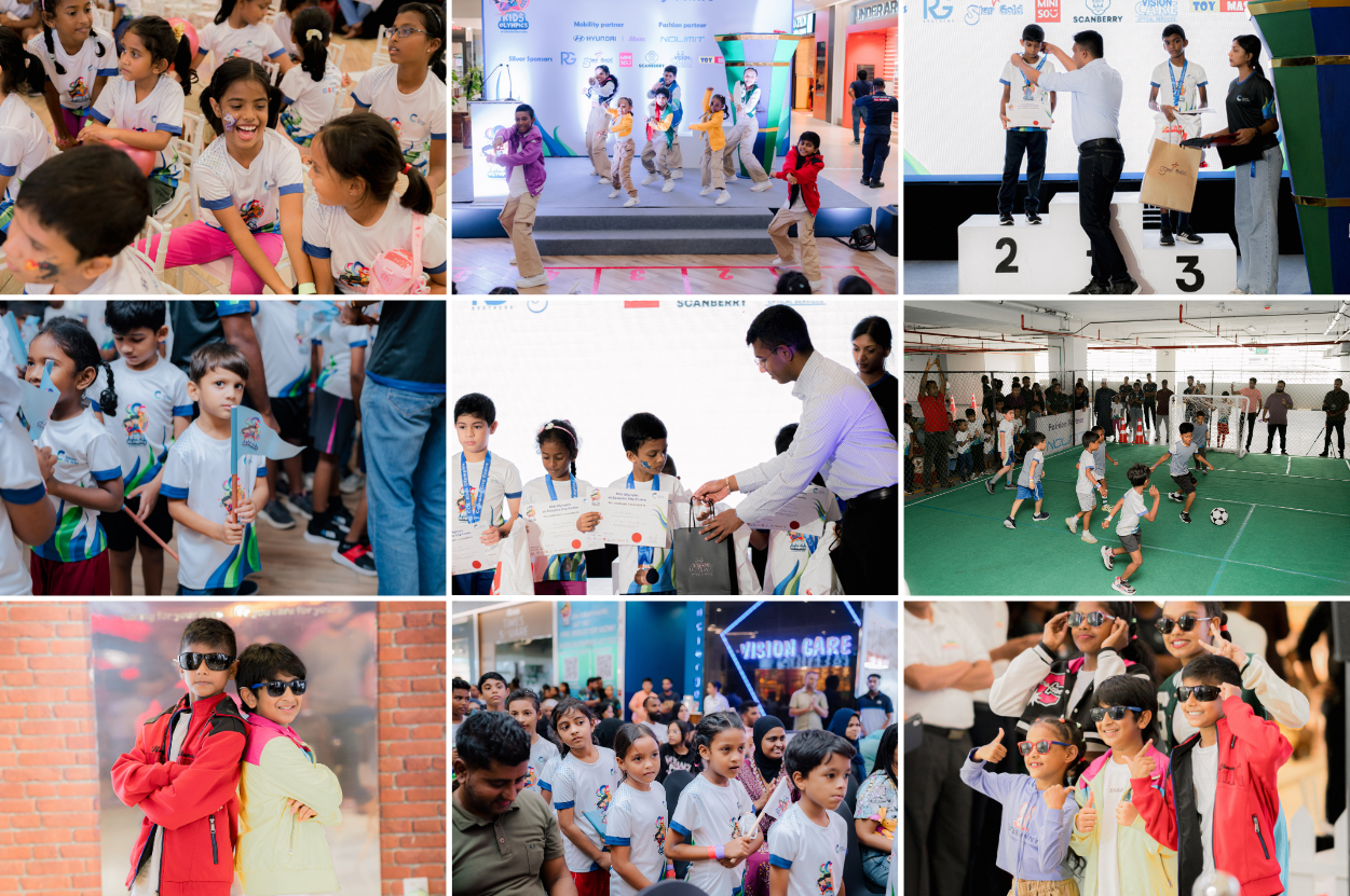 Vision Care Proudly Sponsors Kids’ Olympics 2025 at Colombo City Center