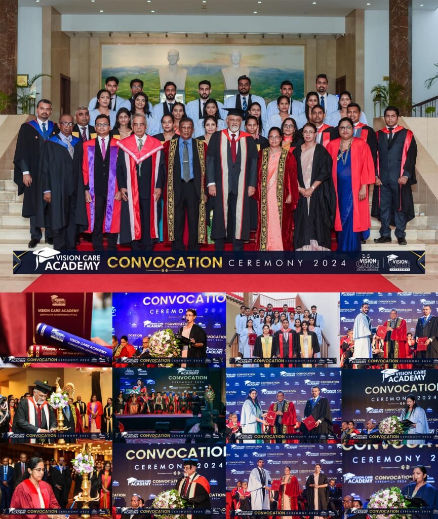 Convocation Ceremony of the Vision Care Academy