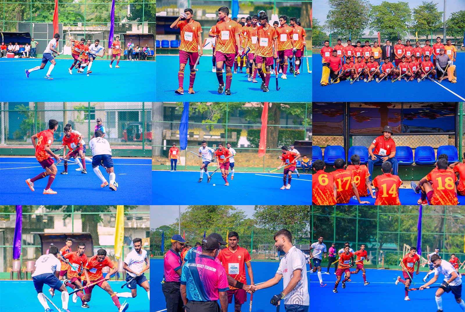 Proud to stand alongside the Sri Lanka Schools Hockey Association