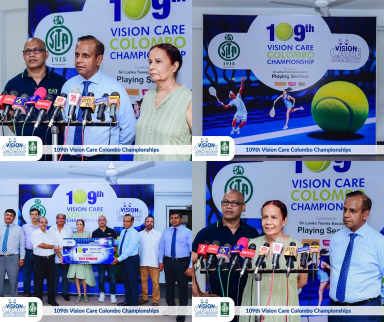 Vision Care Proudly Sponsors the 109th Colombo Championship