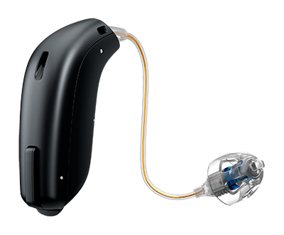 Mini Receiver In The Ear (RITE) hearing aid